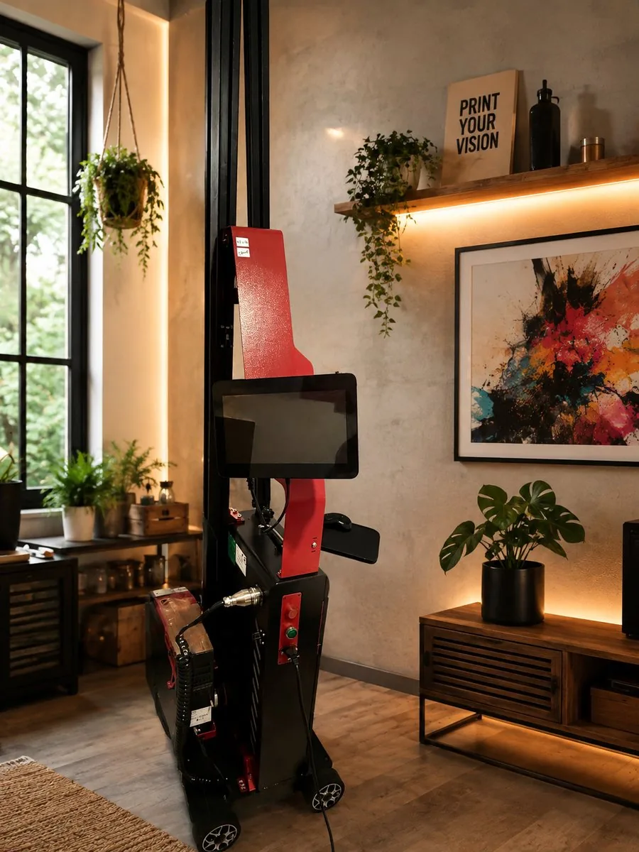 Imprimante UV mobile Desp'Impression, fabriquée en France